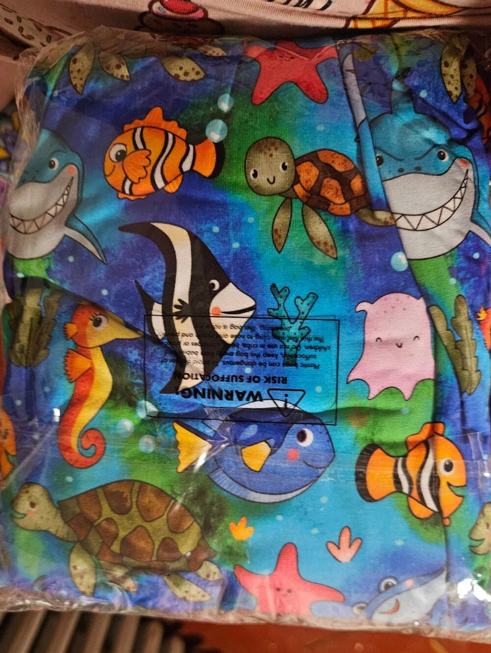 Bamboo Necessities underwater sea friends twirl dress 9/10